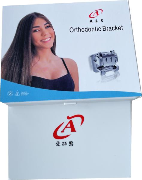 Edgewise Self Ligating Metal Bracket Braces For Orthodontics Treatment Medical