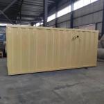 Integrated Sewage Treatment System With Spray Paint