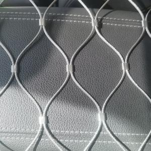 China aisi 316 grade 7x19 flexible woven stainless steel wire rope mesh wholesale