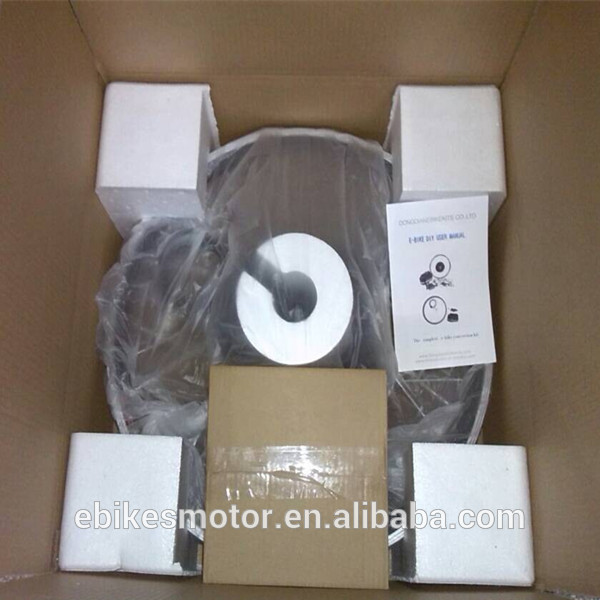 TOP/OEM CE motor 250W Cheap 48V 500W Electric Bike Conversion Kit rechargeable battery for rear