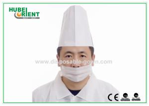 China Adjustable Disposable Chef Hat Disposable Surgical Caps PP 50 Gsm wholesale