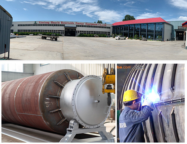 20 Tons Municipal Batch Pyrolysis Plant Industrial Scale