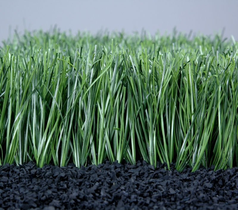 5/8" Gauge Football Artificial Grass 16000 Dtex Fake Turf With CPP+LENO Backing And Latex Coating