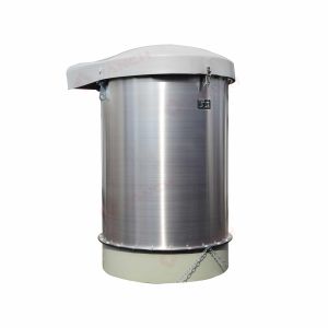 Stainless Steel Silo Dust Collector 1100x1100x1400mm with Vibration Cleaning