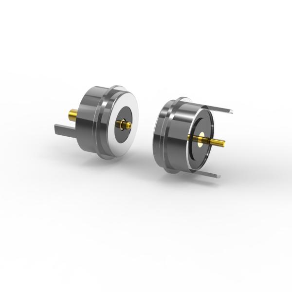 Quality 12V Round Magnetic Connector Female Male Magnetic DC Power Connector for sale