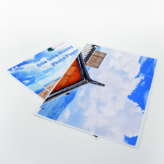 Single Sided Glossy 90gsm A4 Cast Coated Photo Paper