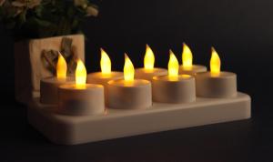 China LED Rechargeable candle light wholesale