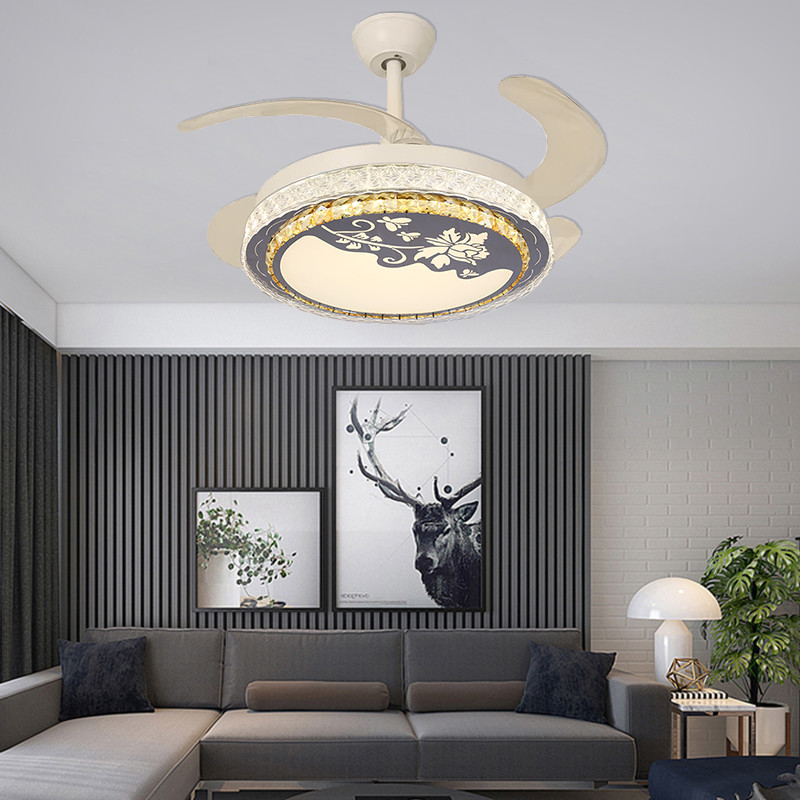 Smart 42 Folding Ceiling Fan With Light ABS Blades Folding Blade Fan