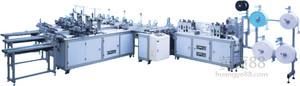 China Semi Automatic Face Mask Making Machine 100pcs / Min Capacity 11.5KW Power wholesale