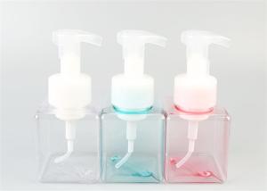 China foursquare bottle 250ml PETG Sprayer Bottle lotion foursquare bottle wholesale