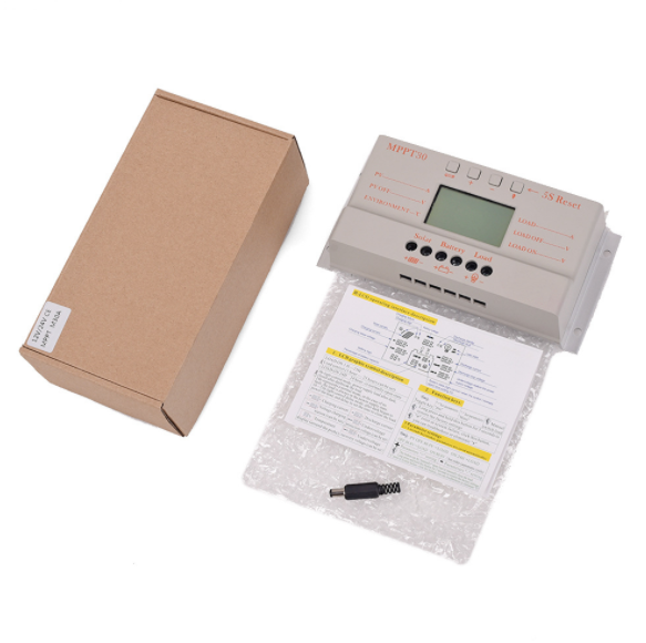 12V/24V 30 Amp MPPT Solar Charge Controller 380w For Solar System Control