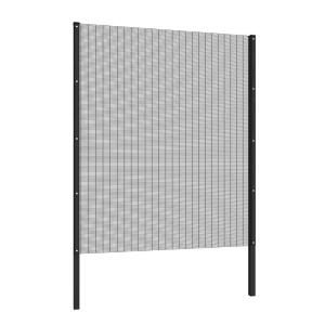 China Clear View Trellis Spikes Security 358 Anti Climb Fence wholesale