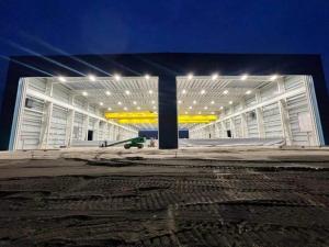 China Modern Prefab Metal Building Construction Prefabricated Steel Structure Aircraft Hangar wholesale