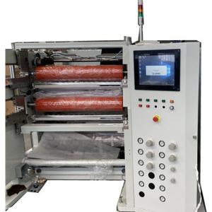 China 60hz Automatic Paper Slitting Rewinder Machine 500mm 380v 50um wholesale