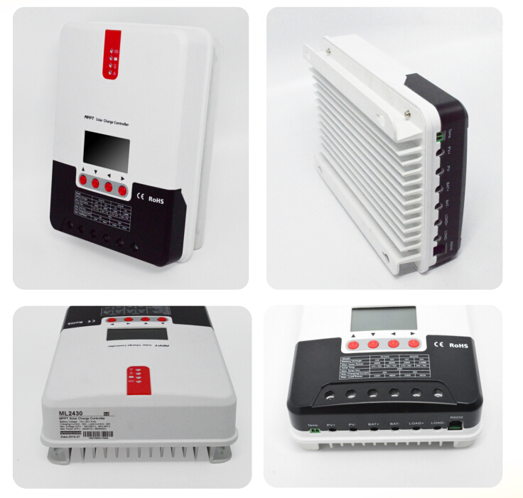 srne ce rohs 20a mppt solar charge controller