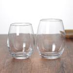 Stemless 12oz 34cl Scotch Whisky Glass Round Shape