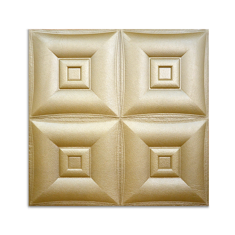 Moistureproof 3D PE Foam Wallpaper 70x77cm 3D PE Foam Wall Sticker