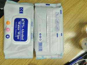 China Antiseptic Alcohol 75% Disinfectant Wet Wipes wholesale