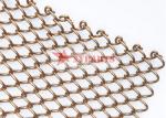 6mmx6mm Aluminum Drapery Metal Mesh Curtain For Fireplace Screen