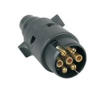 China 12V European Trailer Plug Polyamide Brass Material ISO1724 Certification wholesale