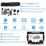Android Stereo Car Radio For Land Rover Range Rover Sport L494 2013-2017 Touch