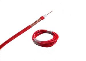 China Red 1000ft RG6 RG59 Coaxial Electric Wire Cable Industrial For CCTV CATV wholesale