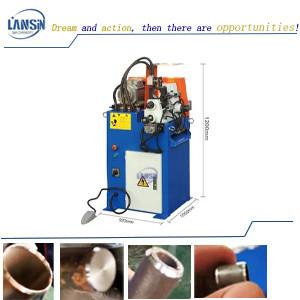 China Semi Automatic Pipe Chamfering Machine 1.5kw Tube Deburring Machine wholesale