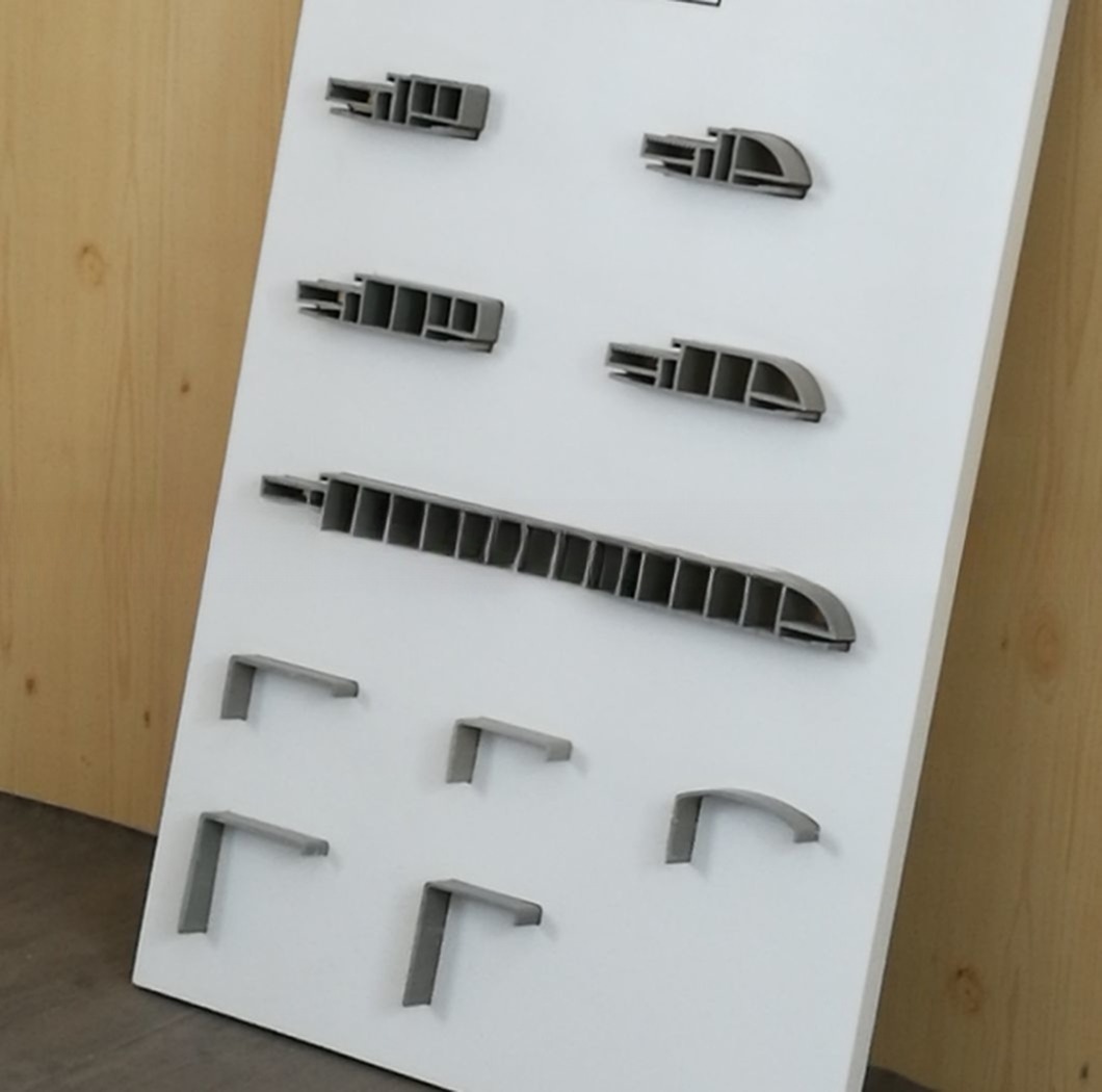 Wpvc Solid Door Frame Production Line for India Market