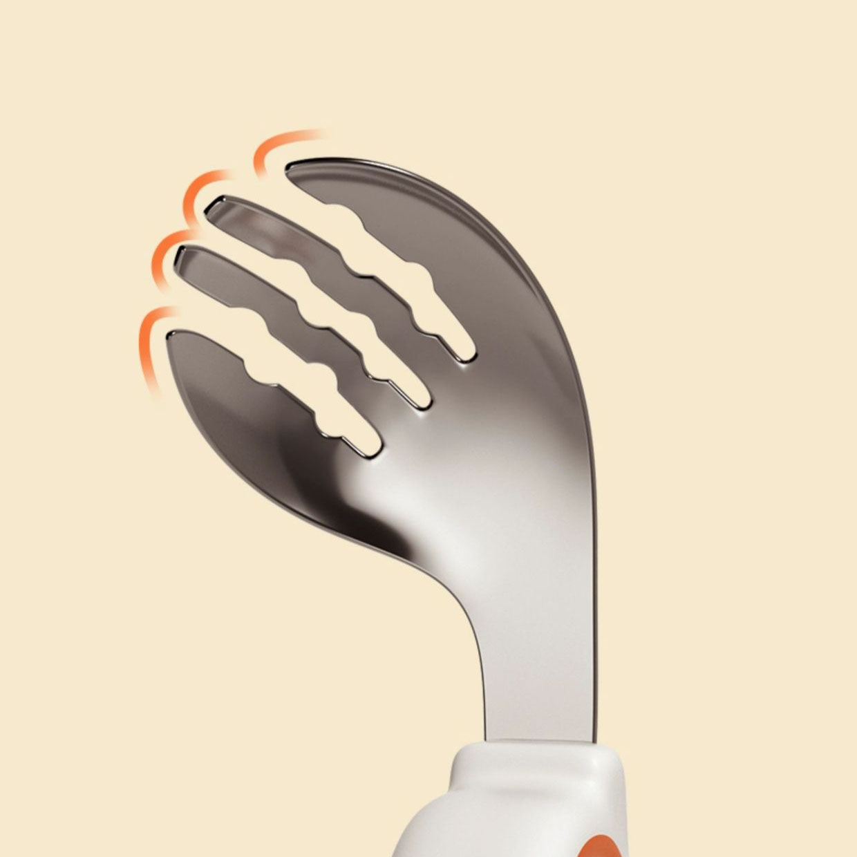100% Food Grade Silicone Stainless Steel Baby Spoon Fork Set for Kid Feeding Training