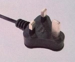 China UK Non-Fused Power Cord Plug, BS1363A Moulded Plug wholesale