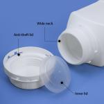 ODM 1000ML Wide Mouth Plastic Containers High Density Polyethylene material