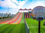 Playground Outdoor Rides Rainbow Slides For Kids' Playground