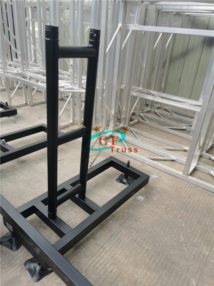 LED Video Wall Ground Support system aluminum alloy ladder truss hanging led display