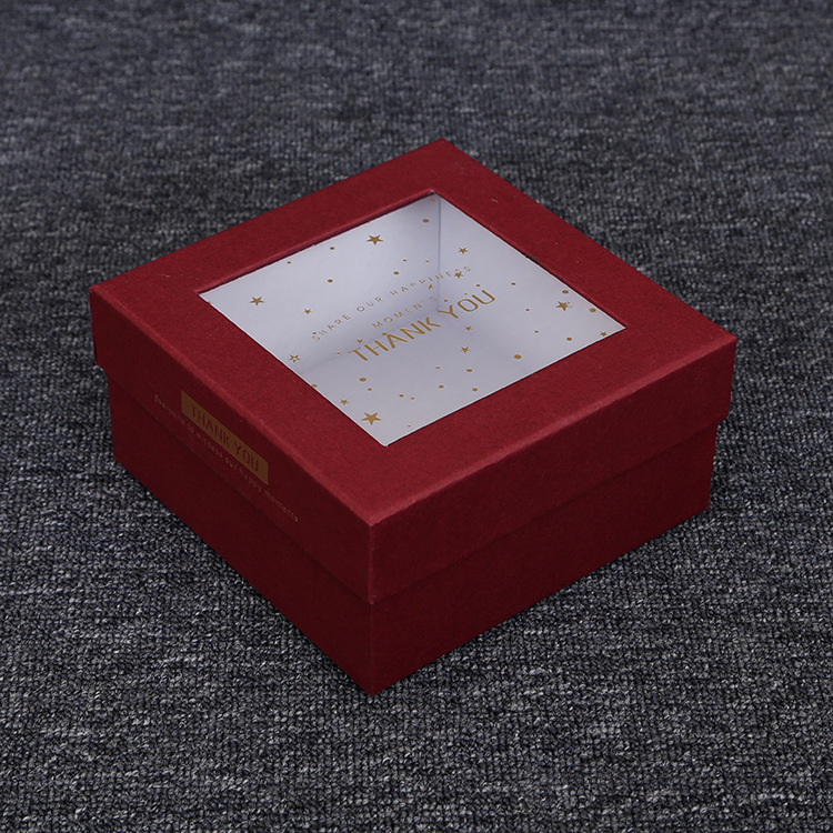Custom Wedding Favors Thank You Gift Box With Window L*W*H cm Tailored to Your Needs