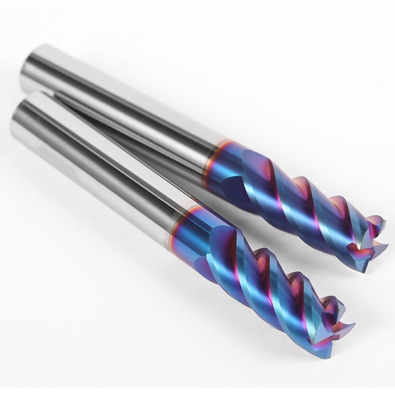 4 Blade Tungsten Steel Carbide Milling Cutter CNC Milling Machine Tools