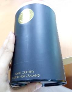 China Black Printed Custom Paper Tube , Large Carboard Composite Can Packaging wholesale