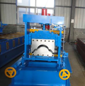 China Ridge Steel Sheet Roll Forming Machine ISO Hydraulic Cutting wholesale