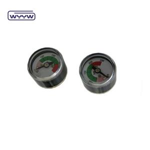 China Mini Air Spiral Tube Pressure Gauge Manometer Size Customized wholesale