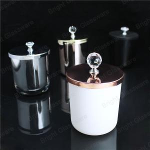China Newest Design candle metal lid with knob wholesale