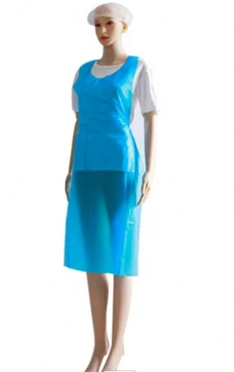 Waterproof Disposable Plastic Apron 0.045MM Thickness With Ties At Waist