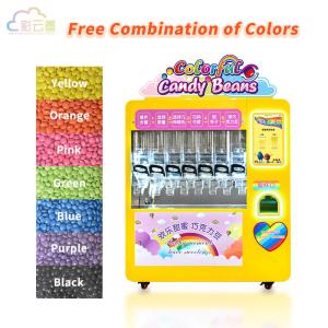 China Electric Chocolate Sugar Beans Vending Machine Easy Operate 200KG wholesale