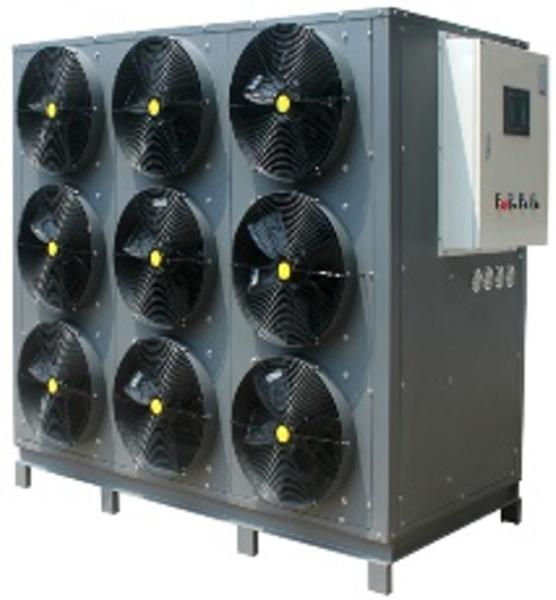 Closed loop Dehumidification heat pump dryer ,50kW, 45 liter per hour dehumidifi