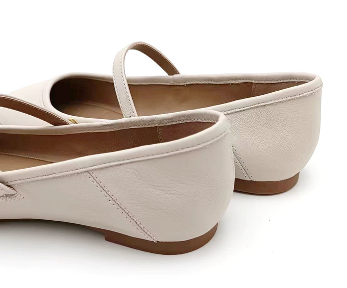 Open Toe Womens Flat Sandals , Leather Flat Sandals Comfortable