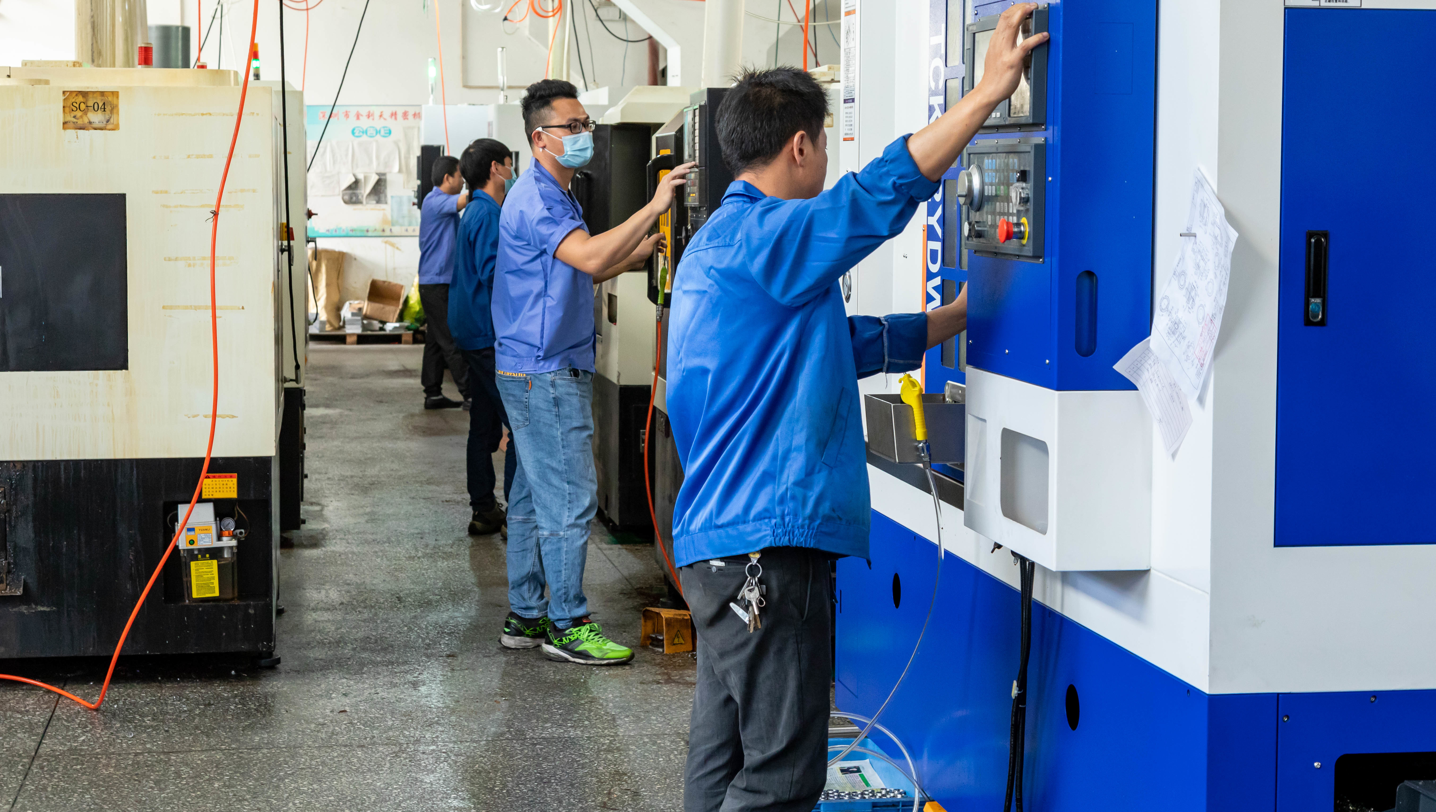 Stable CNC Turning Machining Parts SS202 CNC Machine Electrical Parts Customized
