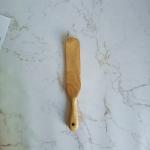 Salad Sauce Mixing Kitchen Wooden Utensils Drain Acacia Wood Spatula
