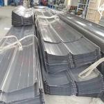 Colour Coated Steel Roofing Sheets 600-1250mm Black Gray Metal Galvanized