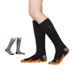China Antibacterial Graphene Film Electric Heated Socks Usb Charging Winter Thermal wholesale