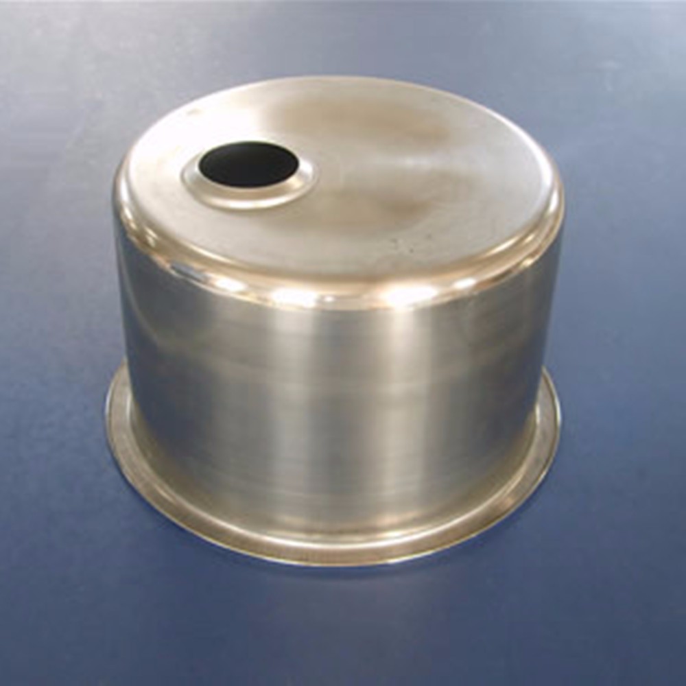 Custom Cnc Metal Spinning Large Aluminum Spinning Part Deep Drawn Empty Cover Led Light Housing Spinning Part