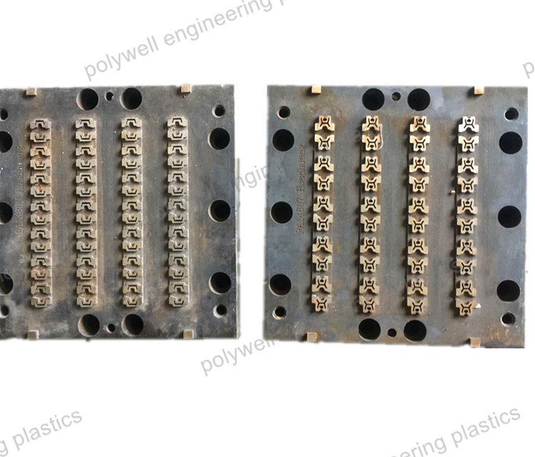 PA66 GF25 Thermal Break Strip Plastic Moulding Steel Dies Extruder Steel Mold