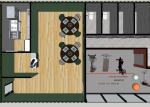 40gp Multifunctional Modular Shipping Container House Prefabricated Combined